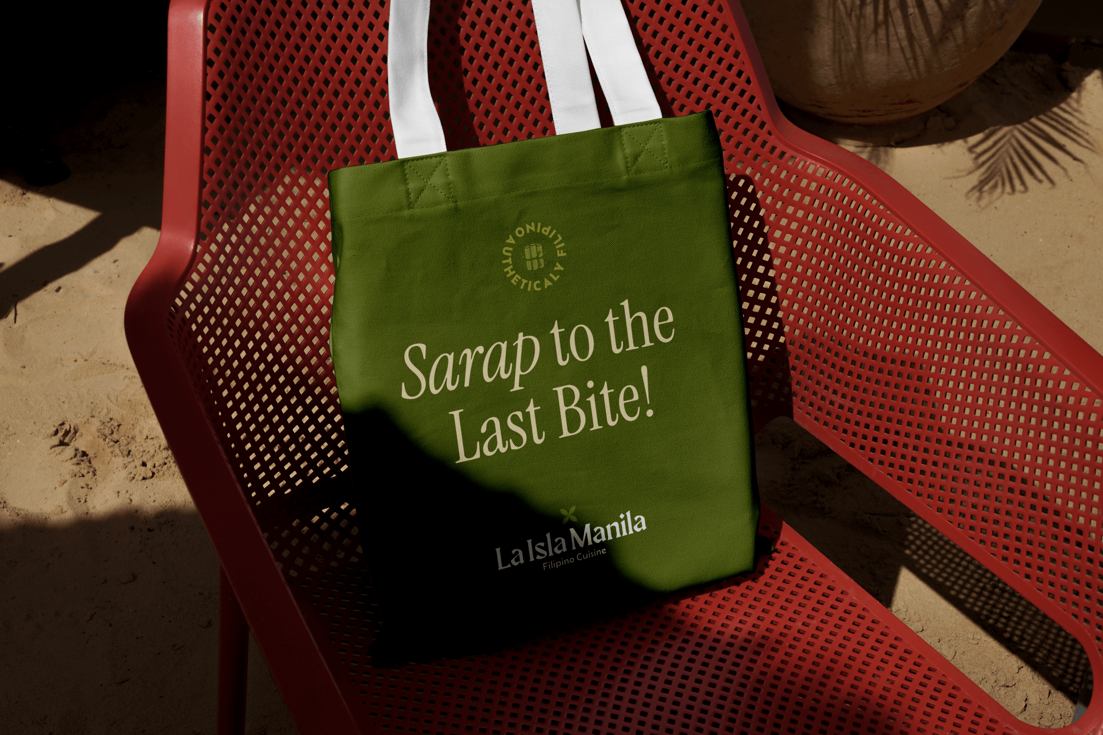 La Isla Manila Tote Bag Design